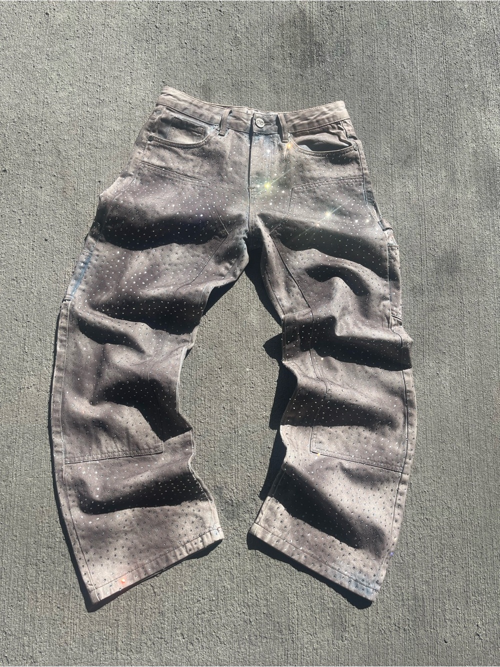 PC Rhinestone jeans “galaxy”collection - Picture 11 of 12